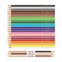 Imagem de Lapis de cor 24 cores faber castell caras e  cores + 6 tons de pele