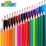 Imagem de Lápis De Cor 36 Cores Multicolor Qualidade Ponta Resistente