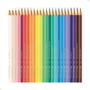 Imagem de Lapis De Cor 72 Cores e 1 Apontador Simples Kit Original Faber Castell Escolar ou Colegio