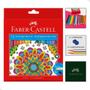 Imagem de Lapis De Cor 72 Cores e 1 Apontador Simples Kit Original Faber Castell Escolar ou Colegio