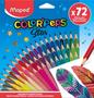 Imagem de Lápis de cor color peps star maped - caixa com 72 cores
