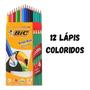 Imagem de Lapis de cor com 12un+4 lápis preto bic evolution sextavado