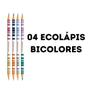 Imagem de Lapis de cor com 20 cores + 4 bicolor