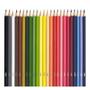 Imagem de Lapis de cor com 24 cores bic evolution sextavado