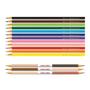 Imagem de Lapis De Cor Ecolapis Caras E Cores 12 Cores + 6 Tons De Pele - Faber-Castell