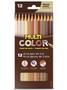 Imagem de Lapis De Cor Ecolapis Faber Tons De Pele 12 Cores Multicolor