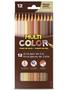 Imagem de Lapis De Cor Ecolapis Faber Tons De Pele 12 Cores Multicolor