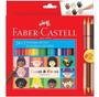 Imagem de Lapis De Cor Faber Castell 24 Cores + 3 Lápis Tom De Pele