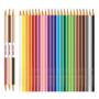 Imagem de Lapis De Cor Faber Castell Caras E Cores 24 + 6 Tons De Pele