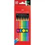 Imagem de Lápis de cor Faber-Castell EcoLápis Neon com 10 cores