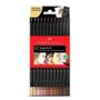 Imagem de Lápis De Cor Faber Castell Super Soft 12 Cores Tons De Pele