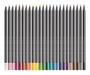 Imagem de Lapis De Cor Faber Castell Super Soft 24 Cores Madeira Preta