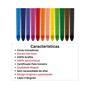 Imagem de Lápis De Cor Infinito Colorpeps 24 Cores Muito Resistente