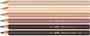 Imagem de Lápis de Cor Jumbo, 6 cores, caras & cores, Faber-Castell