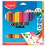 Imagem de Lápis de cor Maped color peps aquarelável com 24 cores