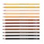 Imagem de Lapis De Cor Mega Soft Color 12 Cores Tons De Pele Tris