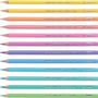 Imagem de Lapis De Cor Mega Soft Color 12 Cores Tons Pastel Tris