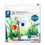 Imagem de Lapis de cor staedtler aquarelavel 24 cores  14610c c24