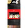 Imagem de Lápis De Cor SuperSoft com 12 cores Tons De Pele - Faber Castell