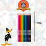 Imagem de Lápis de cor triangular 12 cores looney tunes - leo e leo