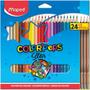 Imagem de Lapis de COR Triangular Color PEPS 24 CORES+3LAPIS PR