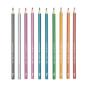 Imagem de Lápis De Cor Triangular Mega Soft Color Metálico - 10 Cores