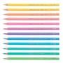 Imagem de Lápis de Cor Triangular Tons Pastel com 12 Cores - Tris