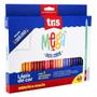 Imagem de Lápis De Cor Tris Triangular Mega Soft Color Edição Color Love 60 Cores Ref: 614977