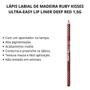 Imagem de Lápis Labial de Madeira Ruby Kisses Ultra-easy Lip Liner Deep Red 1,5g