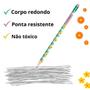 Imagem de Lapis preto hb resina jardim com borracha com 72 unidades