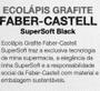 Imagem de Lápis Preto SUPERSOFT BLACK ECOLÁPIS- FABER-CASTELL C/ 4 UNindades