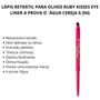 Imagem de Lápis Retrátil Para Olhos Ruby Kisses Eye Liner A Prova Dágua Cereja 0,35g