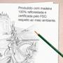 Imagem de Lápis Técnico Grafite Faber Castell 9000 2B C/ 03