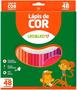 Imagem de Lapis Triangular Resina Leo&Leo, Leonora 48 Cores