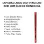 Imagem de Lapiseira Labial Vult Vermelho Rubi Com Óleo De Rícino 0,35G