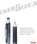 Imagem de Lapiseira Pentel Energize - X PL105 Grafite 0.5 Com Borracha Cores Variadas