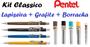 Imagem de Lapiseira Pentel Sharp 0,3 0,5 0,7 0,9 + Grafite + Borracha