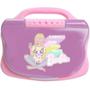 Imagem de Laptop Infantil Barbie Bilingue Musical  Emite Som Candide