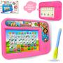 Imagem de Laptop Infantil Brinquedo Educativo Prancheta Musical Tablet Alfabetização Bilingue Ingles