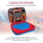 Imagem de Laptop Infantil Para Crianças Hot Wheels Vermelho e Azul Candide