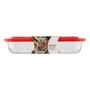 Imagem de Lasanheira Retangular com Tampa 5L - Marinex