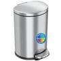 Imagem de Lata de Lixo iTouchless SoftStep 7L em Aço Inoxidável - com Filtro de Odor