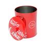 Imagem de Lata Metal Round Classic Lid Coca-Cola Better With Coke Vermelho 14 x 18cm