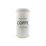 Imagem de Lata Pote Personalizado Coffee Design Sofisticado Pratico 1400ml