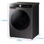 Imagem de Lava E Seca 13kg Samsung Front Load C/ Conect. - Wd13t504dbn/az