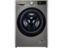 Imagem de Lava e Seca LG 12kg Smart VC4 CV5012PC4 com Inteligência Artificial Água Quente e Fria Prata