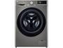 Imagem de Lava e seca lg smart em inox look com inteligencia artificial ai dd 14kg 127v cv5014pc4