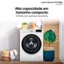 Imagem de Lava e Seca LG Smart VC4 12kg Branca com Inteligência Artificial AIDD (CV5012WC4) - 110v