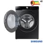 Lava e Seca Samsung Eco Bubble 18Kg Preto com 25 Programas de Lavagem 110V WD18T6500 Imagem de Lava e Seca Samsung Eco Bubble 18Kg Preto com 25 Programas de Lavagem 110V WD18T6500