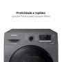 Imagem de Lava e Seca Samsung WD11A com Ecobubble WD11A4453BX Inox Look 11/7kg